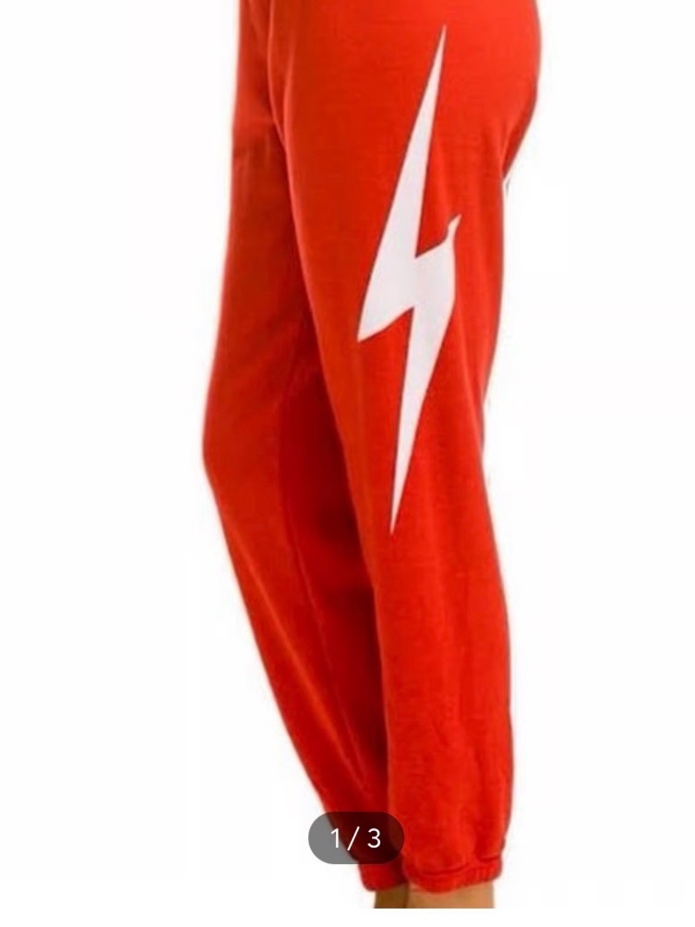Aviator Nation Red Bolt Sweatpants. Size M. Very good condition.